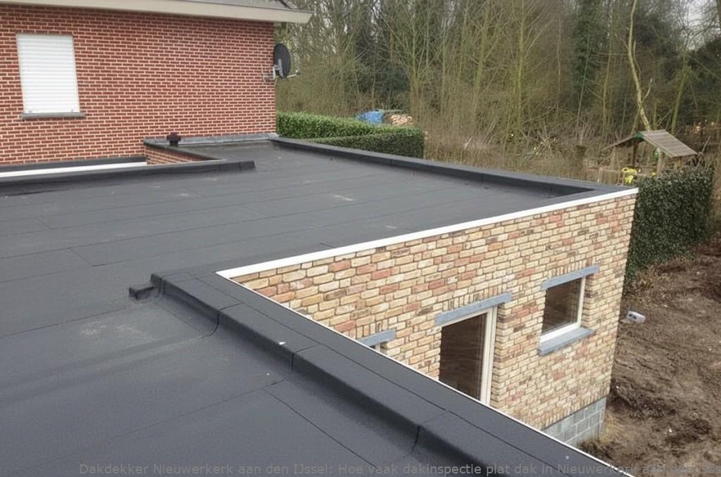 Dakinspectie Plat Dak Nieuwerkerk Aan Den Ijssel
