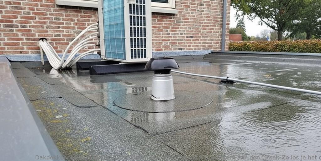 Plat Dak Lekkage Nieuwerkerk Aan Den Ijssel